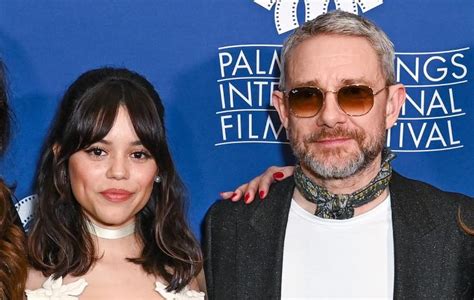 jenna orteganudes|Jenna Ortega, 21, and Martin Freeman, 52, sex scene in Millers。